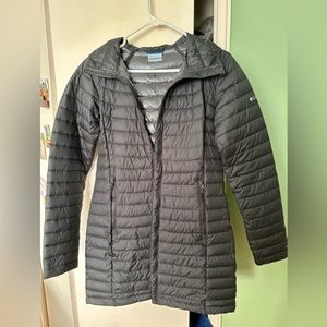 Columbia Women's White Out Mid Puffer Jacket